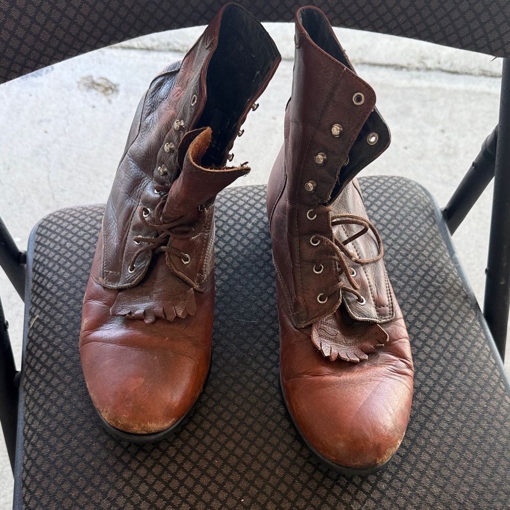 Ariat Brown Heeled Boots for Women